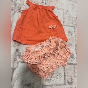 Carters baby girl set